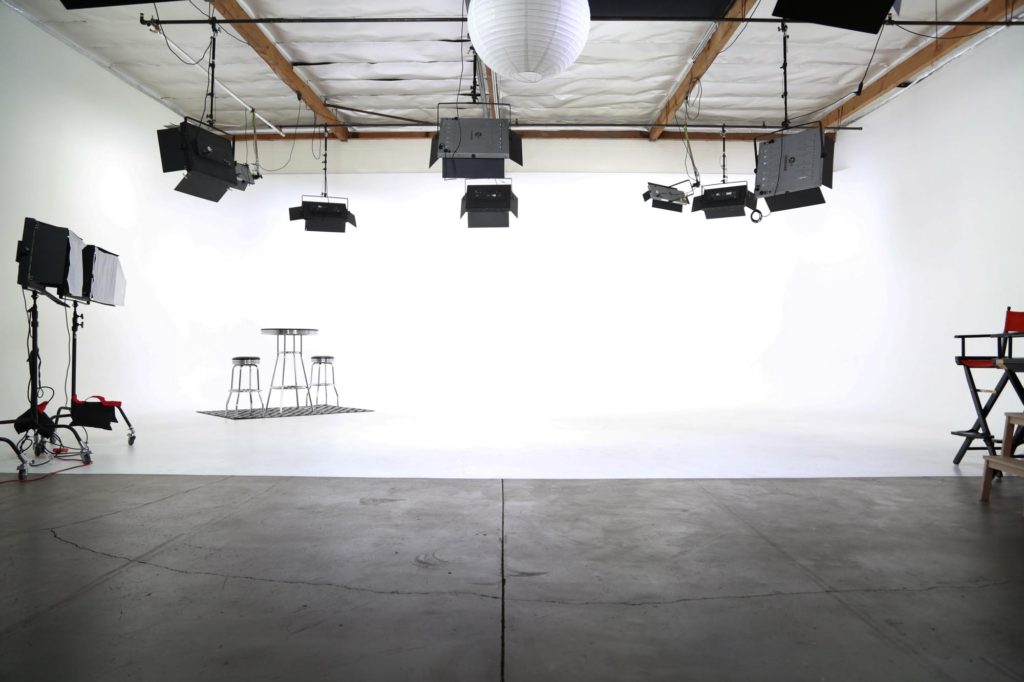 White CYC Cyclorama Wall